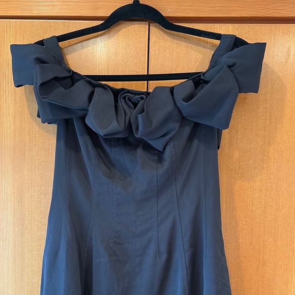 Maeve Off-Shoulder Bow Midi Dress - Picture 6 of 7